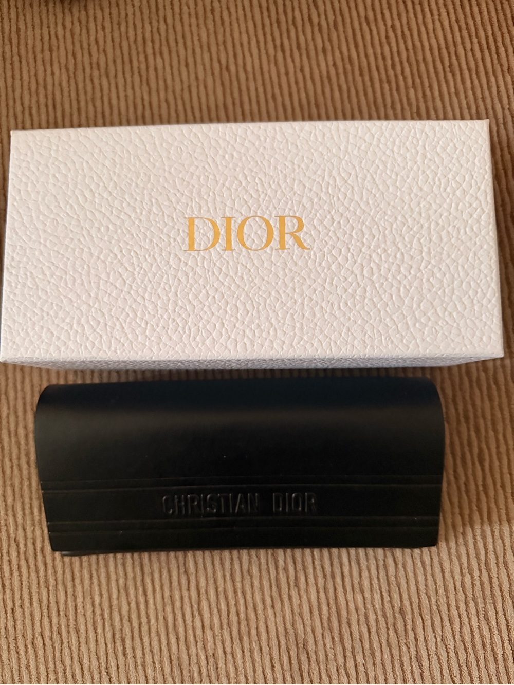 Dior White Box with Black Christian Dior Eyewear Army Green